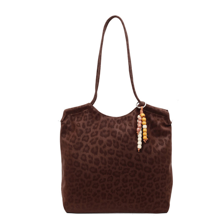 Damen Shopper-Tasche mit elegantem Leo-Design Nord Taschen