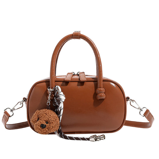 Damen elegante Handtasche mit abnehmbarem Anhänger Nord Taschen