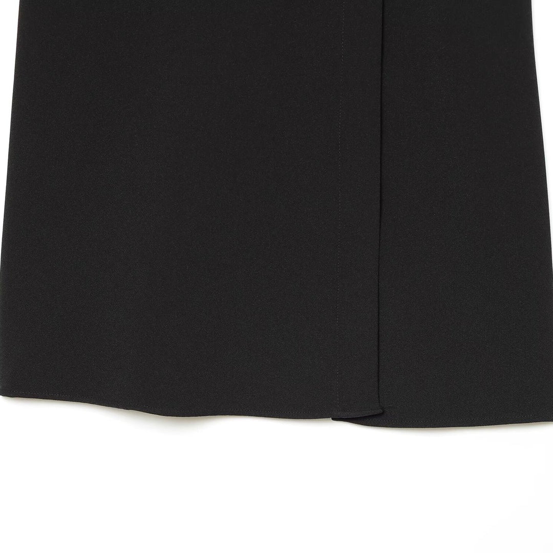 Damen Ärmelloses A‑Linien‑Minikleid mit kontrastierendem Hemdkragen und dekorativen Zierknopfleisten Nord Taschen