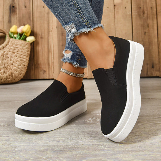 Damen Slip-On Sneakers mit komfortabler Polsterung und rutschfester Sohle