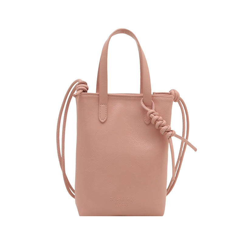 Damen Mini-Handtasche mit innovativem Kordelzug Nord Taschen
