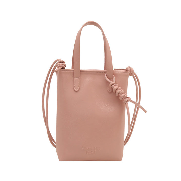 Damen Mini-Handtasche mit innovativem Kordelzug Nord Taschen