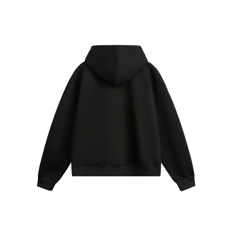 Unisex Leichte Oversize‑Kapuzen‑Sweatjacke mit durchgehendem Reißverschluss, Raglanärmeln und Eingrifftaschen Nord Taschen