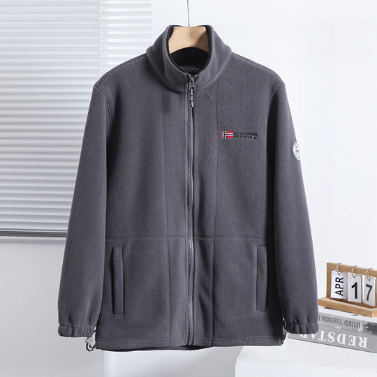 Herren Fleecejacke Nord Taschen