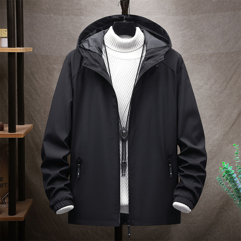 Herren Leichte Sportjacke mit Kapuze Nord Taschen