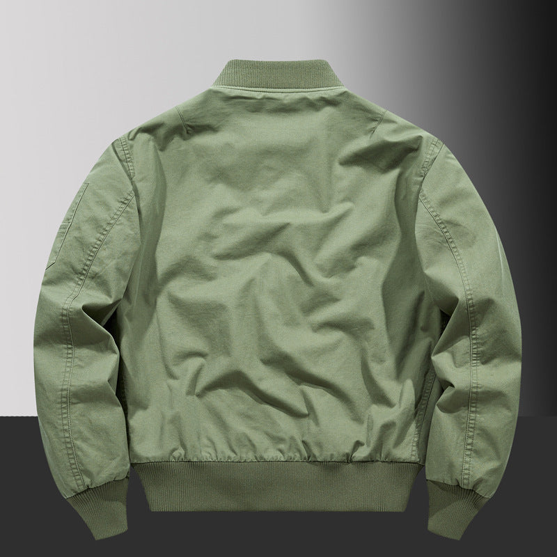 Herren Pilot‑Bomberjacke im Urban‑Utility‑Stil mit großen Klapp‑Pattentaschen und Ärmel‑Reißverschlusstasche Nord Taschen