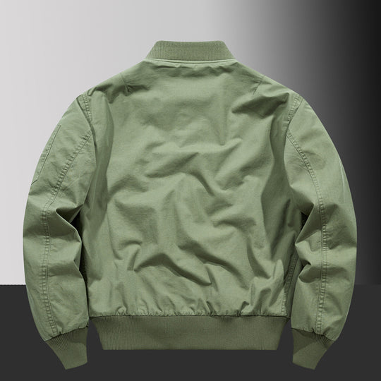 Herren Pilot‑Bomberjacke im Urban‑Utility‑Stil mit großen Klapp‑Pattentaschen und Ärmel‑Reißverschlusstasche Nord Taschen