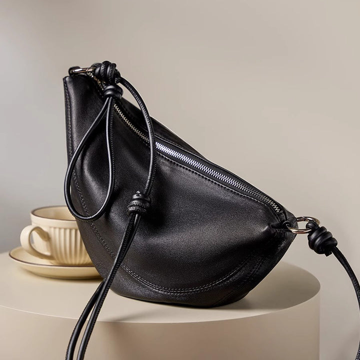 Damen Hobo-Tasche mit elegantem geschwungenem Design und verstellbarem Schulterriemen Nord Taschen
