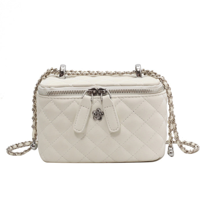 Damen Umhängetasche mit zeitgemäßer Steppung und elegantem Reißverschluss Nord Taschen