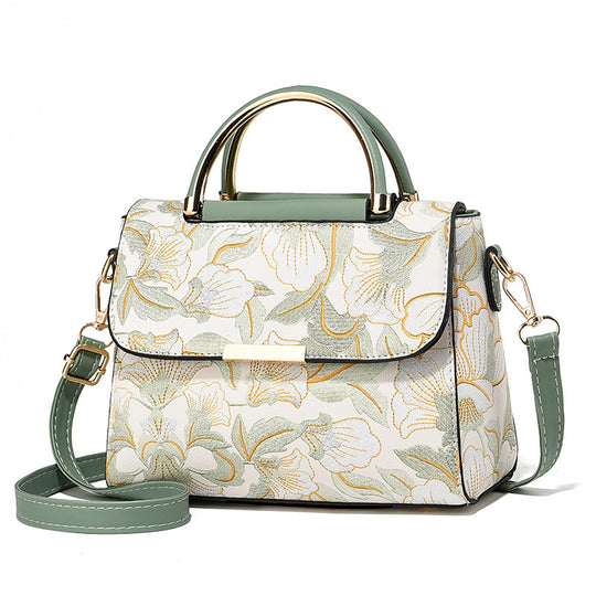 Damen Handtasche mit floralem Design und luxuriösen Akzenten Nord Taschen