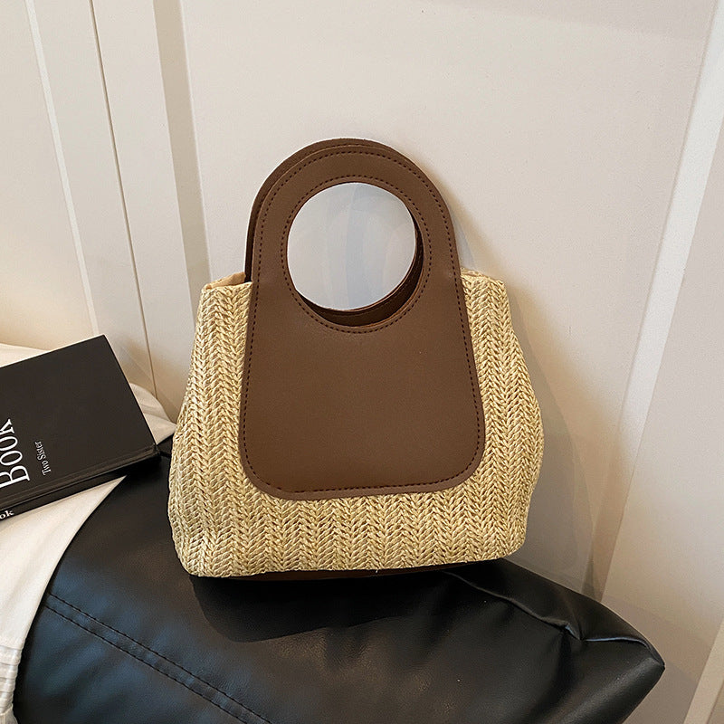 Damen handgeknüpfte Tragetasche mit elegantem Griff Nord Taschen