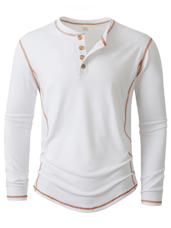 Herren Langarmshirt Nord Taschen