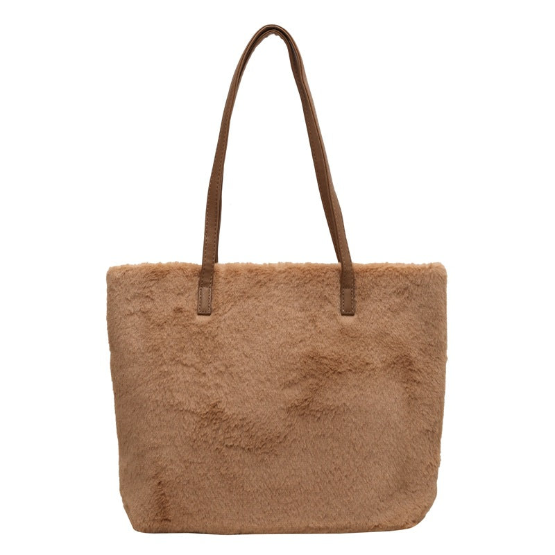 Damen kuschelige und stilvolle Shopper Tasche Nord Taschen