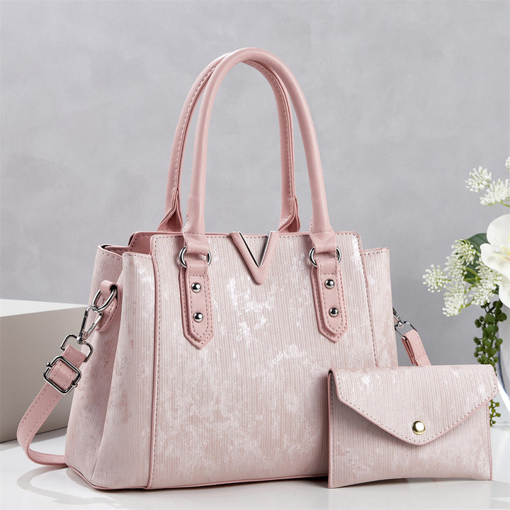 Damen elegante Handtasche mit abnehmbarem Geldbeutel Nord Taschen