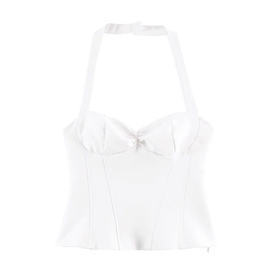 Damen Corsage-Top mit verstellbaren Trägern und verspieltem Punkten-Design Nord Taschen