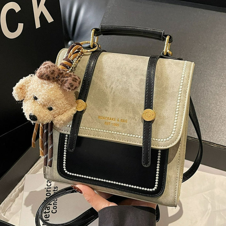Damen modische Rucksacktasche mit abnehmbarem Anhänger Nord Taschen