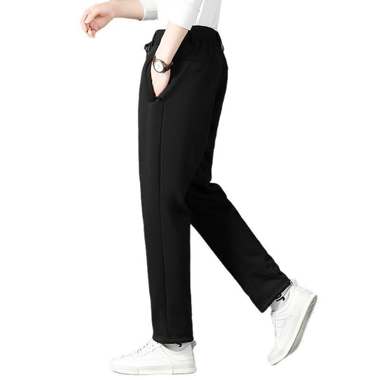 Herren Thermo-Jogginghose mit Teddyfutter, elastischem Bund und Reißverschlusstaschen Nord Taschen