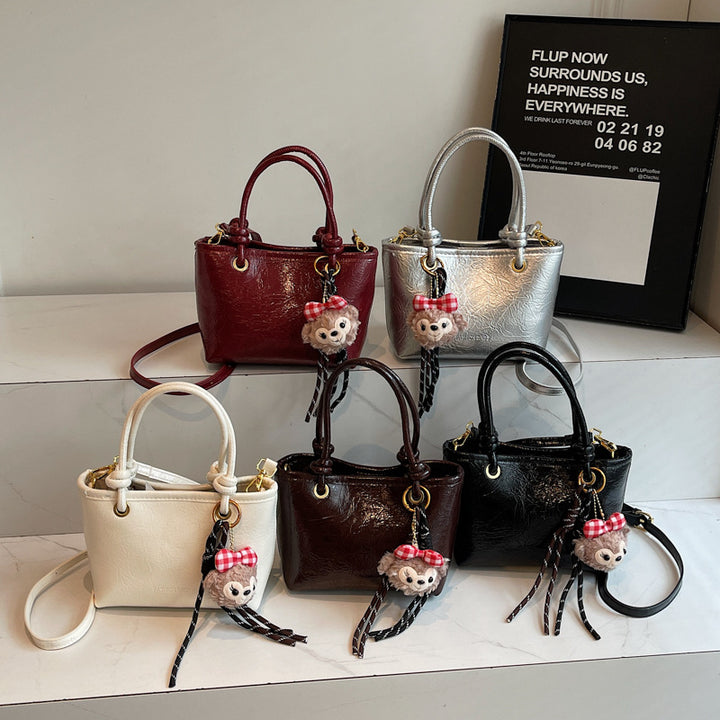 Damen stilvolle Handtasche mit abnehmbarem Schlüsselanhänger Nord Taschen