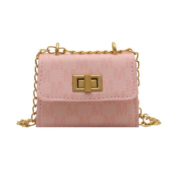 Damen Mini-Portemonnaie mit eleganter Kettenverzierung Nord Taschen