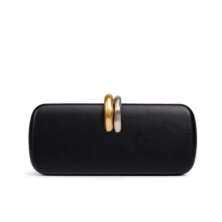 Damen elegante Clutch mit innovativem Verschluss Nord Taschen
