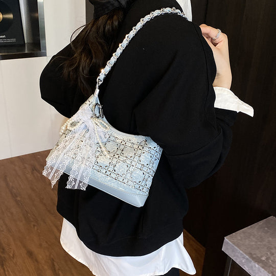Damen modische Umhängetasche mit exquisite Applikationen Nord Taschen
