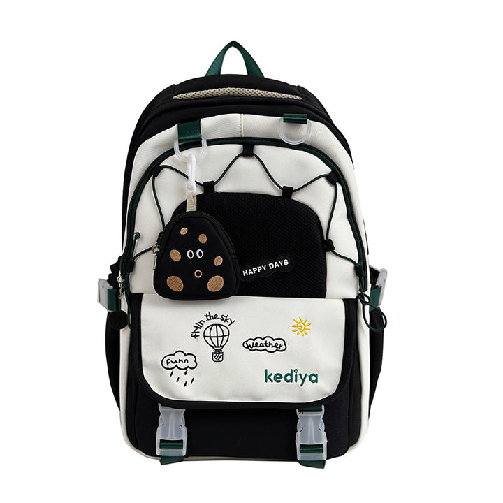Damen Rucksack mit kreativem Motiv und multifunktionalen Fächern Nord Taschen