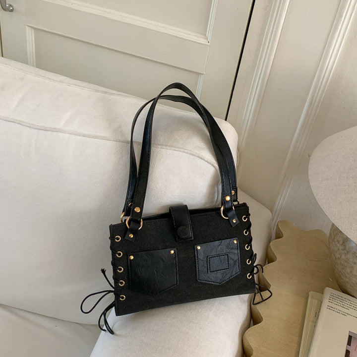 Damen multifunktionale Umhängetasche mit dekorativen Details Nord Taschen