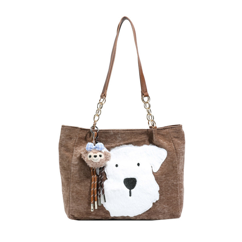 Damen Hobo-Tasche mit verspieltem Tiermotiv Nord Taschen