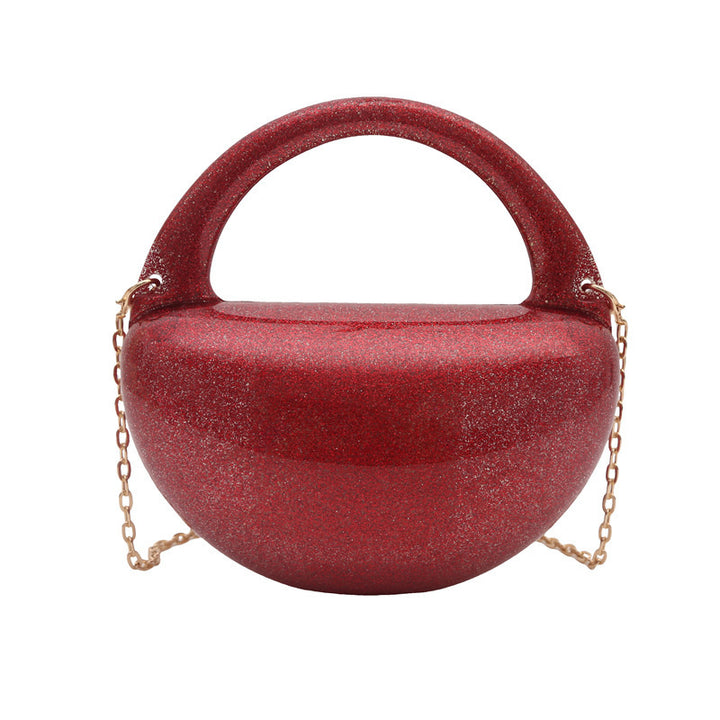Damen elegante Handtasche im modernen Glamour-Stil mit Glitzerdetails Nord Taschen