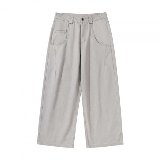 Damen Weite Highwaist-Culottehose mit Utility-Taschen und legerer Cropped-Silhouette Nord Taschen