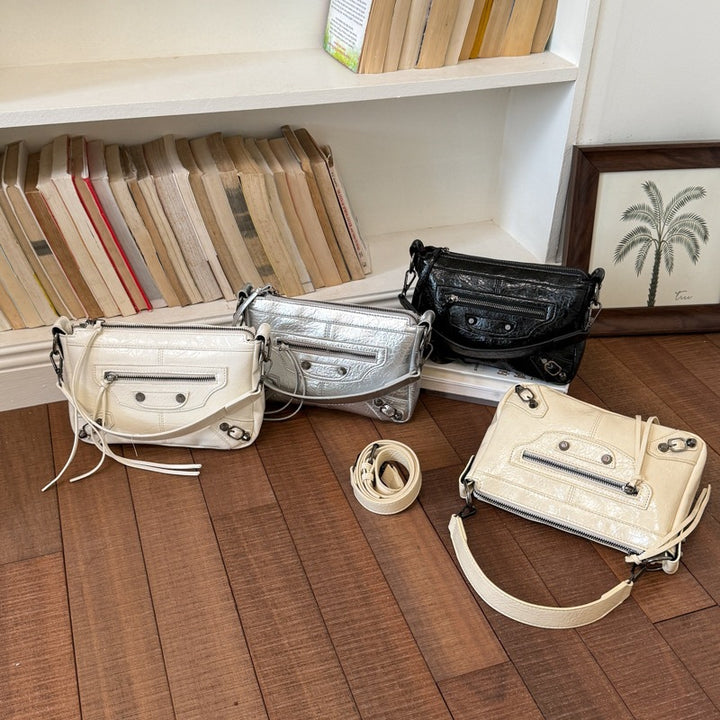 Damen Umhängetasche mit edlen Details und verstellbarem Schulterriemen Nord Taschen