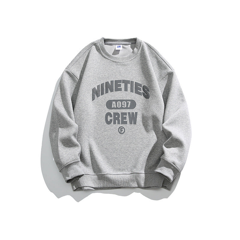 Unisex Oversize-Sweatshirt mit Rundhalsausschnitt und markantem College-Print Nord Taschen