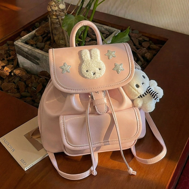 Damen Rucksacktasche mit niedlichen Tierapplikationen Nord Taschen