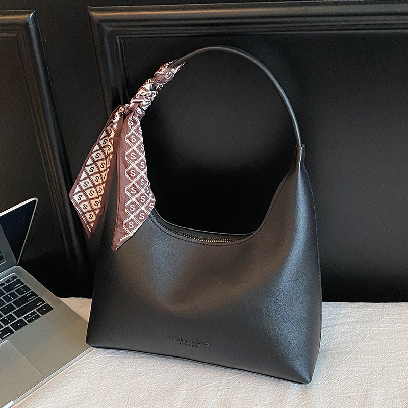 Damen modische Handtasche mit elegantem Halstuch Nord Taschen