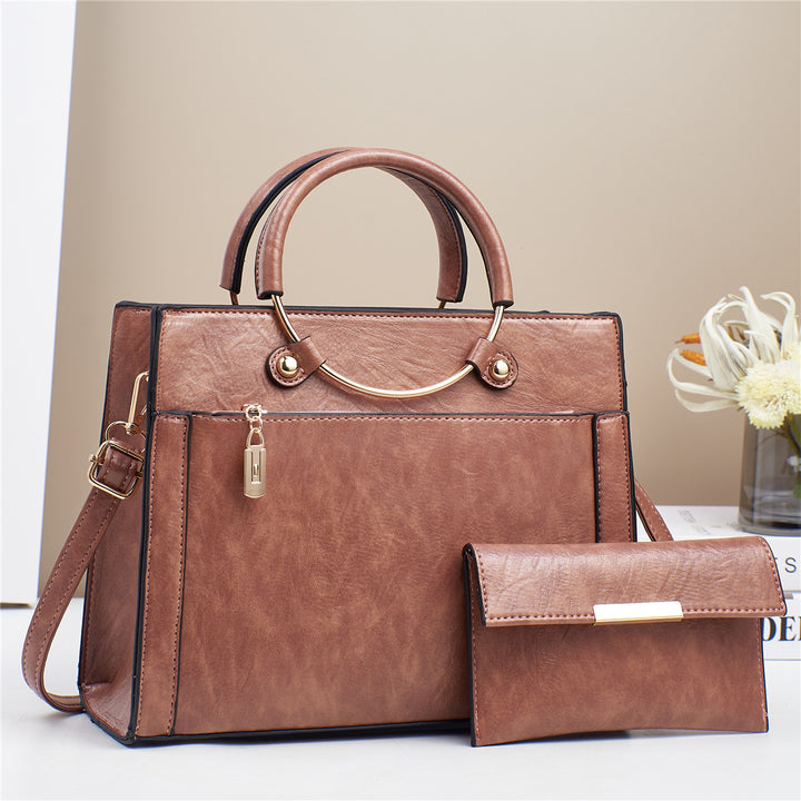 Damen Designer Handtasche mit abnehmbarer Clutch Nord Taschen