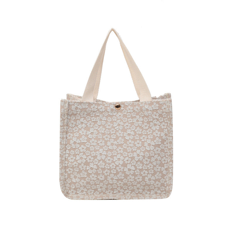 Damen trendige Stofftasche mit floralem Design Nord Taschen