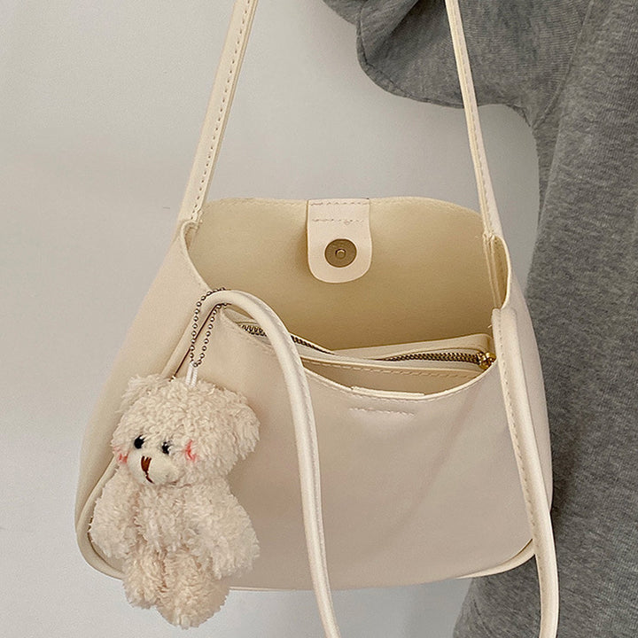 Damen Handtasche mit abnehmbarem Kosmetiktäschchen und elegantem Design Nord Taschen