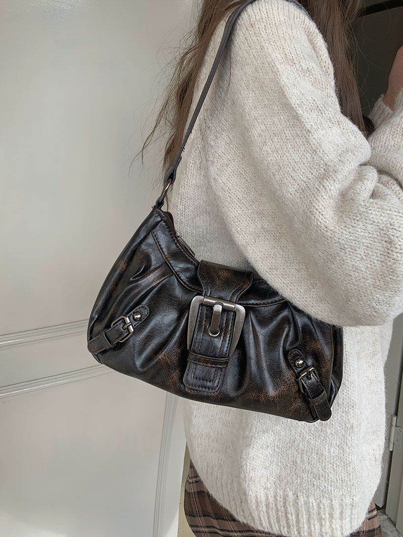 Nord Taschen | Small Retro Leather Handbag