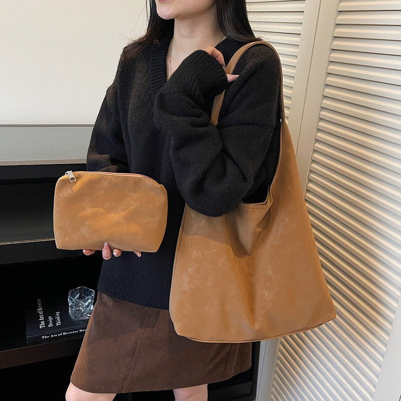 Damen lässige Hobo-Tasche mit weicher Struktur Nord Taschen