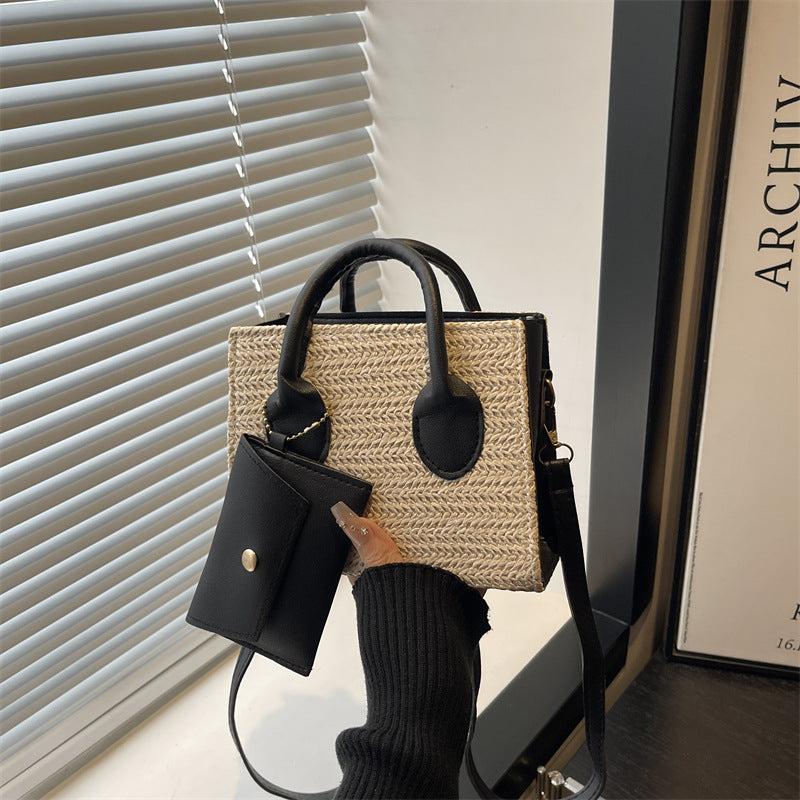 Damen Handtasche mit verstellbarem Schultergurt und innenliegendem Kartenfach Nord Taschen