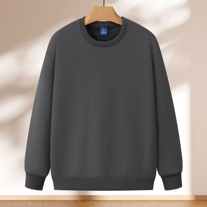 Damen lässiges Sweatshirt mit breiten Schultern und weichem Innenfutter