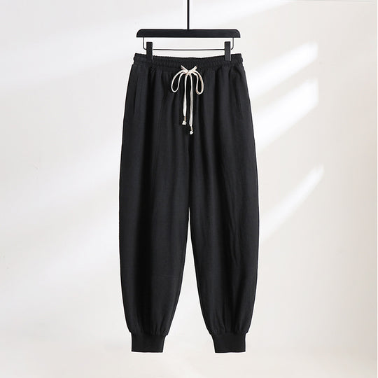 Herren Leichte Baumwoll-Jogginghose mit Kordelzug, Elastischem Bündchen und praktischen Taschen Nord Taschen