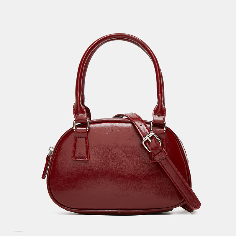 Damen Henkeltasche mit abnehmbarem Schulterriemen und eleganter Struktur Nord Taschen