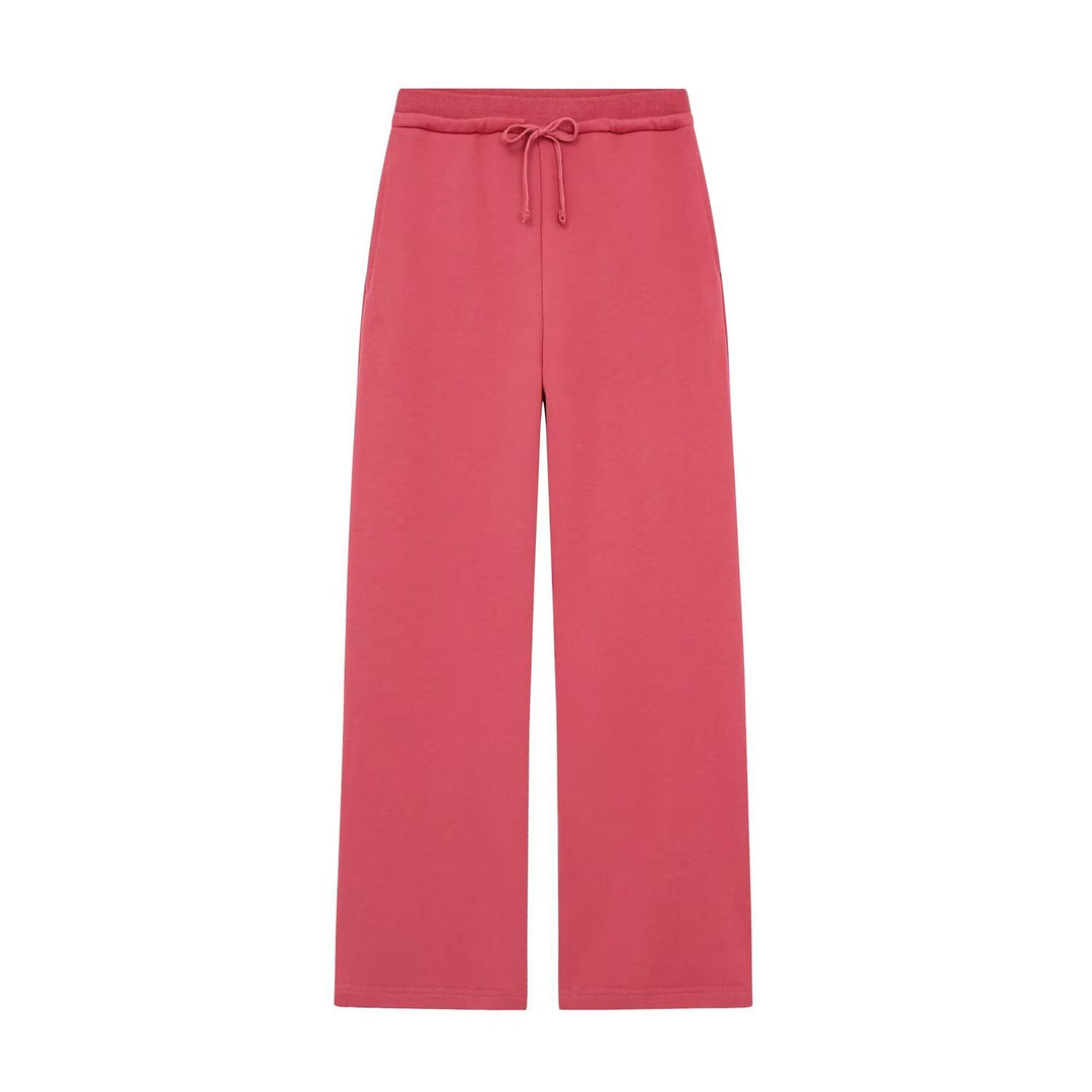 Damen Weite High‑Waist Palazzo‑Hose mit elastischem Bund und fließender Silhouette Nord Taschen