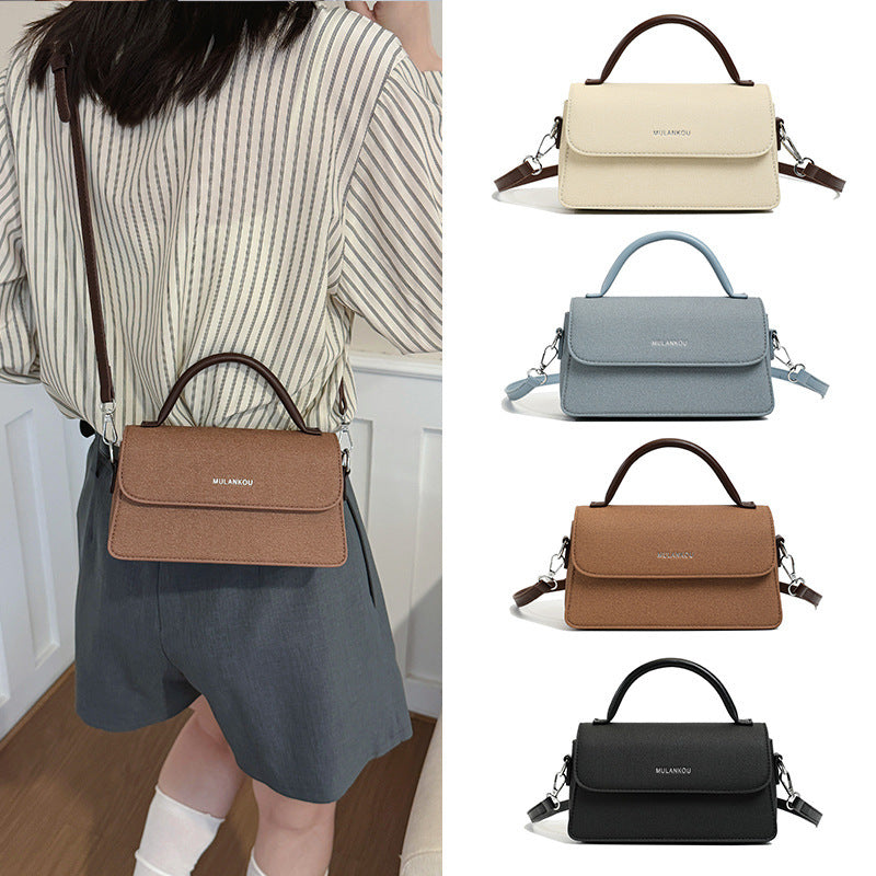 Damen Handtasche im eleganten Koffer-Design mit abnehmbarem Schulterriemen Nord Taschen