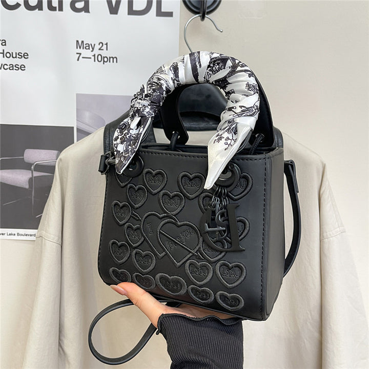 Damen Designer-Handtasche mit modischem Schalgriff Nord Taschen
