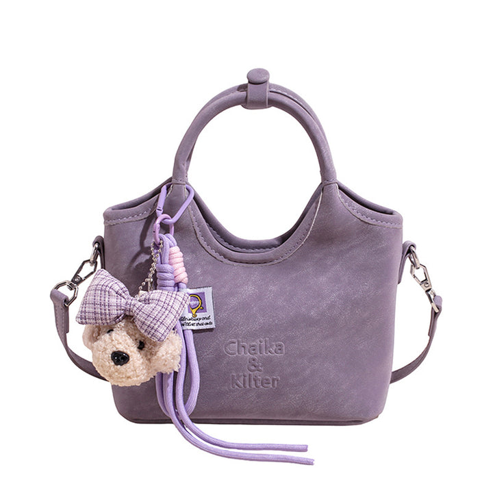 Damenhandtasche mit abnehmbarem Tieranhänger Nord Taschen