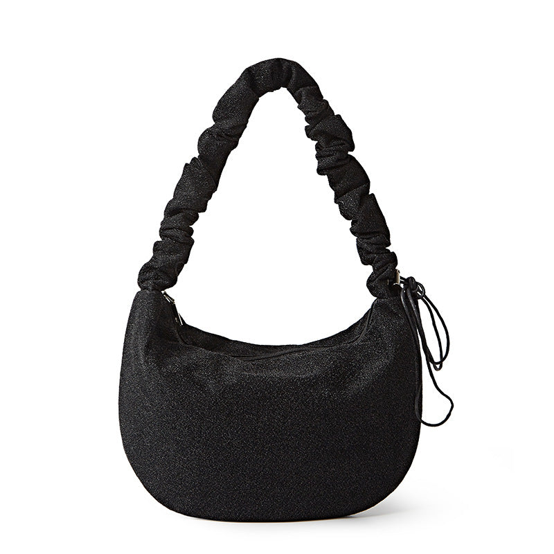 Damen Hobo-Tasche aus elegantem, strukturiertem Kunstleder mit modischem Tragegurt Nord Taschen