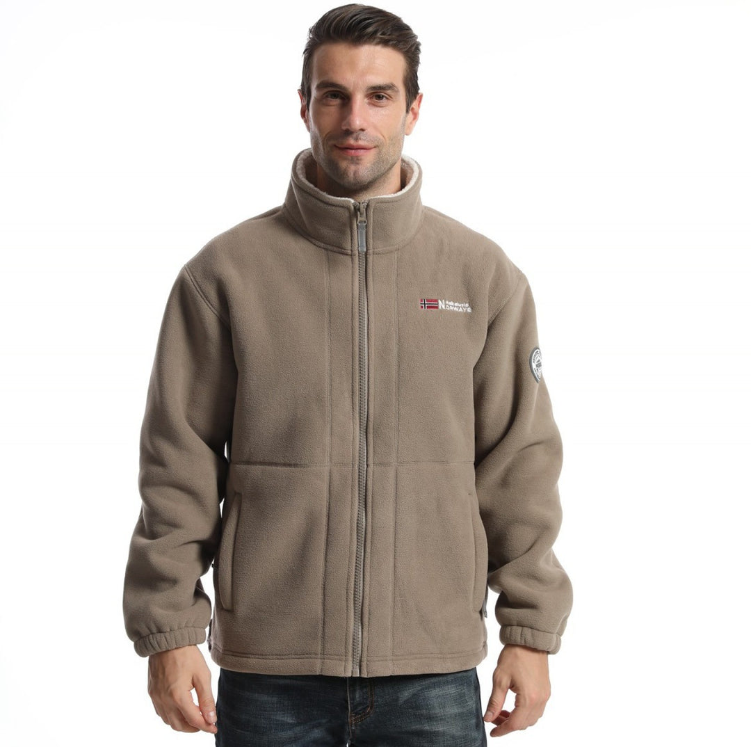 Herren Fleecejacke Nord Taschen