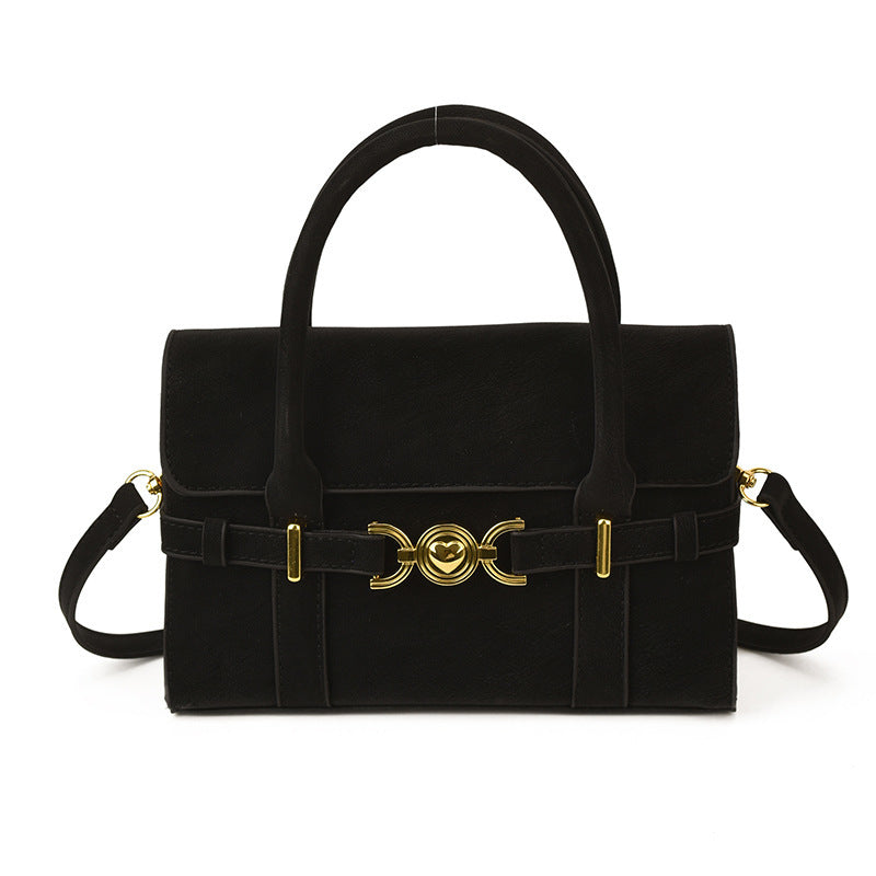Damen elegante Handtasche mit dekorativem Kettenverschluss Nord Taschen